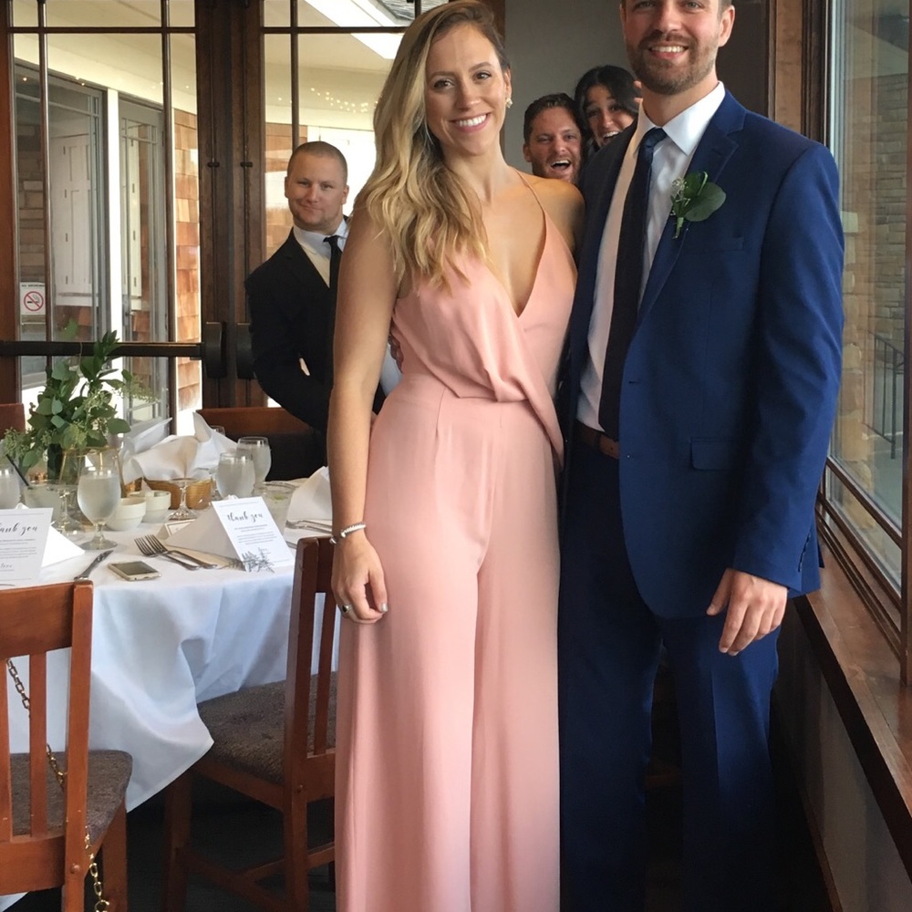 Light pink keepsake the label jumpsuit